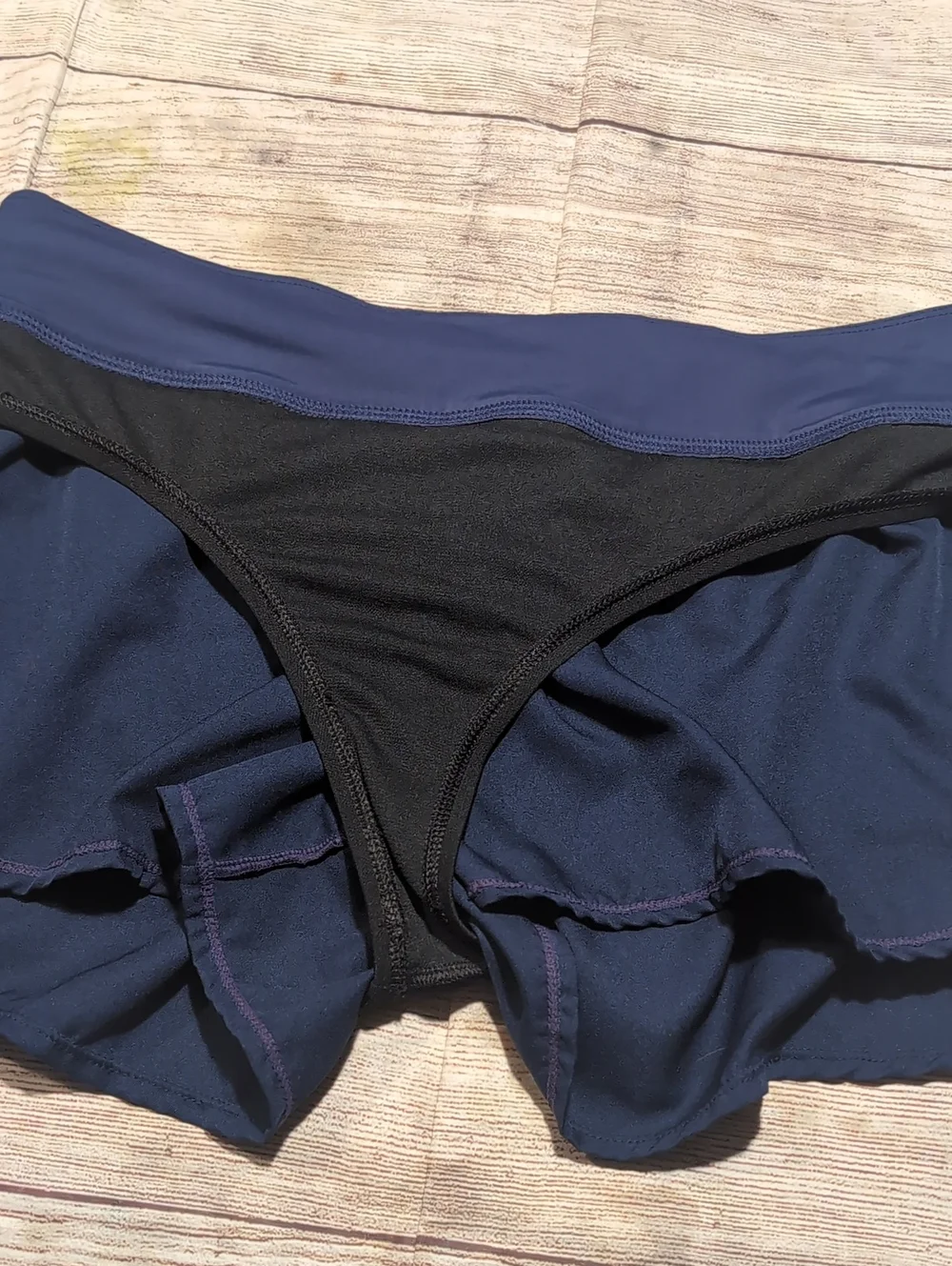 Nike Women's Navy Blue Swim Board Shorts Size L